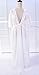 Bestyou Women's Crochet Lace Chiffon Kimono Cover up Dress Swimwear Beachwear (White) Free Size