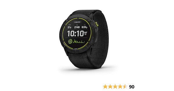 Garmin Enduro, Ultraperformance Multisport GPS Watch with Solar Charging  Capabilities, Battery Life Up to 80 Hours in GPS Mode, Carbon Gray DLC  Titanium with Black UltraFit Nylon Band : Amazon.com.au