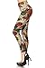 Ultra Soft Printed Leggings - Premium Quality - Regular and Plus Size - 40 New Designs by Conceited (Small/Medium (0 - 12), Feather Multi)