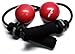 Power Systems Airope Pro, Weighted Jump Rope Alternative, Medium Resistance, Pair, Red/Black (34902)