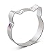 Ann Clark Cookie Cutters Cat Face Sandwich Cookie Cutter, 4