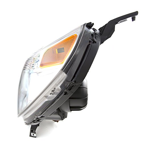 image for PERDE Compatible with Chevy Equinox LT/LS Chrome Housing Headlamps Set