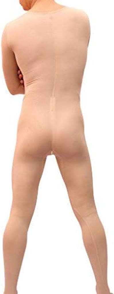 LinvMe Men's Sexy See Through Sheer Bodysuit