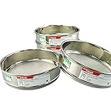 Adamas-Beta φ20×4.5cm 304 Stainless Lab Sieves