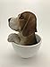 Pacific Giftware Adorable Teacup Pet Pals Puppy Collectible Figurine 5.75 Inches (Beagle)