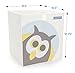 Foldable Cube Storage Bin Box for Nursery or Kids Toys (Owl)