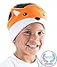 CozyPhones Kids Headphones Volume Limited with Ultra-Thin Speakers & Super Soft Fleece Headband - Perfect Toddlers & Children's Earphones for Home, School & Travel - Fox primary