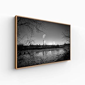 Canvas Wall Art for Living Room, Bedroom Monochrome Landscape Framed Canvas Prints for Home Decoration Ready to Hang - 16x24 inches