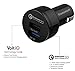 Tronsmart 30W Dual USB Car Charger with Quick Charge 2.0 for Samsung Galaxy S7, S7 Edge, S6 Edge Plus,S6,S6 Edge,Note 5 and more (Includes a Mirco USB Cable)