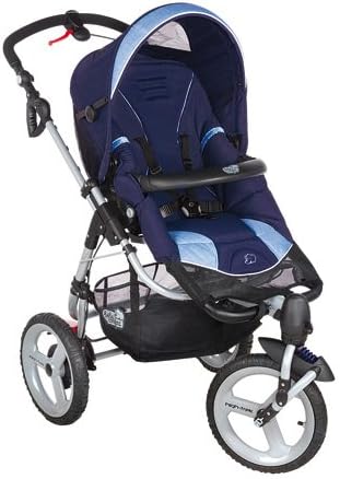 Bebe Confort Poussette 3 Roues High Trek Full Night Blue Amazon Fr Bebes Puericulture