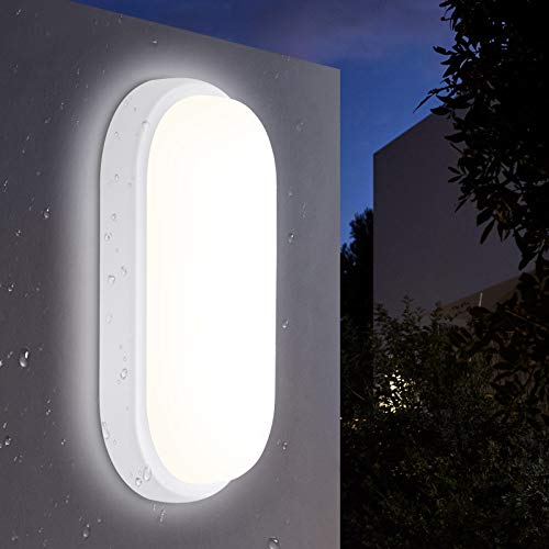 LED Deckenleuchte Bad 18W, Oeegoo 1440LM LED Deckenlampe, IP54 Wasserdicht LED Ovalleuchte, Kellerlampe, Balkonlicht…