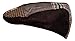Men's Multi Pattern Patchwork Wool Blend Newsboy IVY Golf Hunting Hat (Multi-Red, LXL)