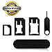 Aerb 5in1 Nano Micro Sim Card Adapter Kit with Sander Bar and Tray Open Needle