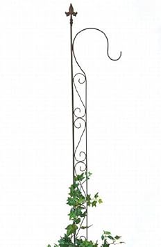 DanDiBo Rankhilfe mit Halter 23299 Rankgitter aus Metall H-144 cm B-27 cm Kletterhilfe