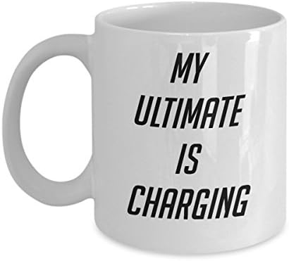 Overwatch Mug - My Ultimate is Charging - 11oz - White