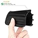 3Pack Anwenk Soap Dish for Shower Waterfall Soap Holder Soap Tray Soap Saver Drainer Flexible Silicone for Shower/Bathroom/Kitchen/Counter Top,Keep Soap Bars Dry Clean,Easy Cleaning-Black