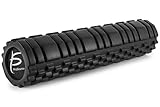 ProSource Ultra Deluxe Revolutionary Sports Medicine Roller, 24x6-Inch, Black