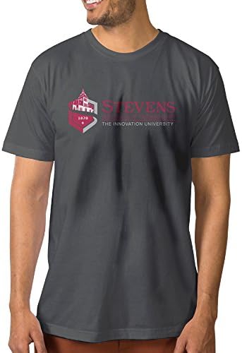 AMAG Stevens Institute Of Technology Men's Short Sleeve T Shirt Color DeepHeather Size XXL