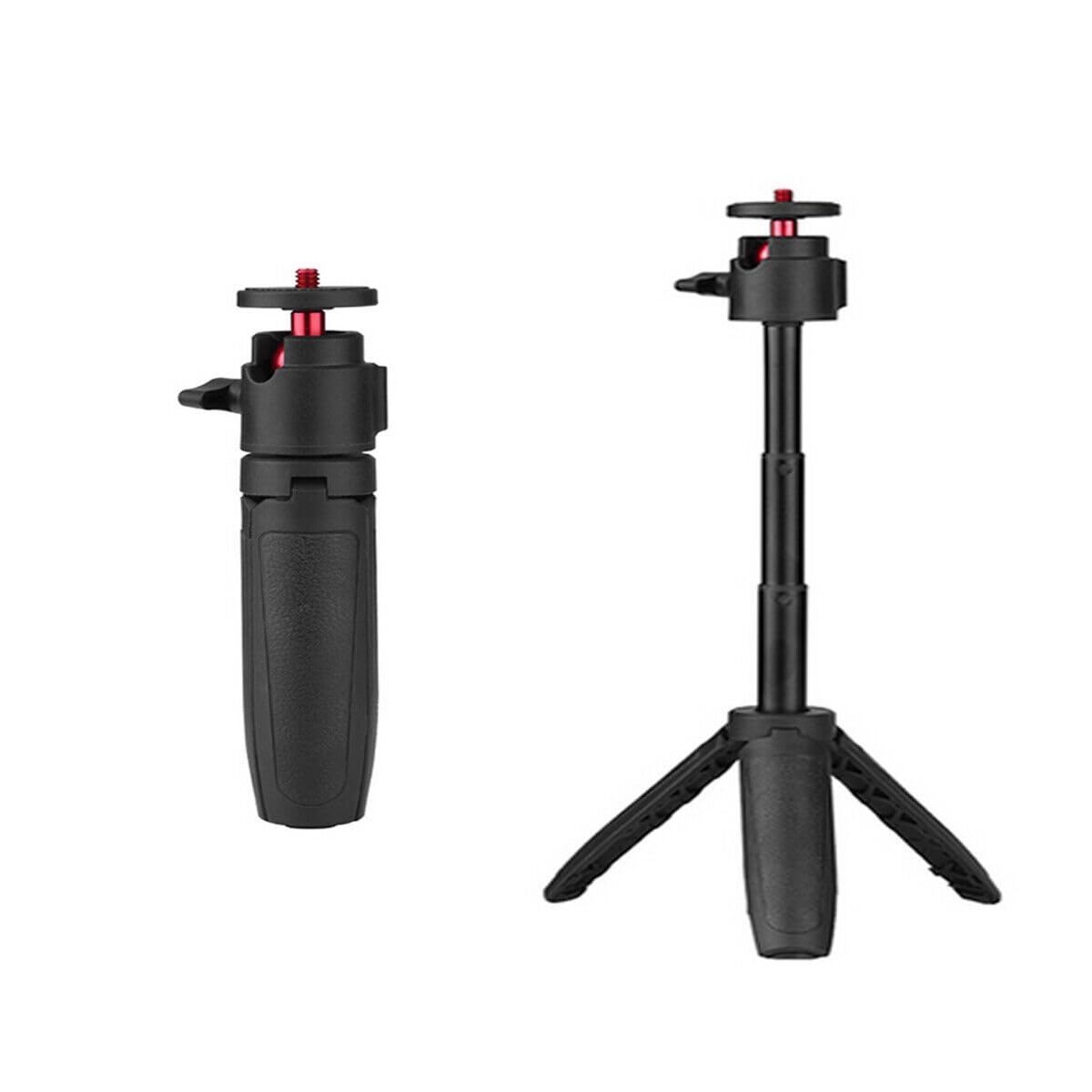 Extension Pole Tripod Extended Selfie Stick Compatible for DJI Osmo Pocket 3 / Action 4, Extendable Tripod Stand with 360° Ball Head 1/4" Screw for Insta360 X5/GO3/X3/ONE X2