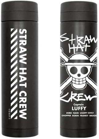 Amazon ワンピース 麦わらドクロ サーモボトル ブラック アニメ 萌えグッズ 通販