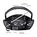 VENLOIC CD Player Portable Boombox with Radio, Portable CD Player Boombox, AM FM CD Boom Box Player Portable Stereo (Black)