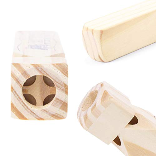 image for Onwon Solid Wood Train Whistle 4 Tones Wooden Whistle Thomas The Train