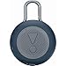 JBL Clip 3 Portable Waterproof Wireless Bluetooth Speaker - Blue (Renewed)