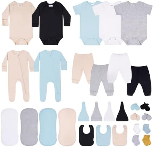 Amazon.com: BABYSOLIS 28 Pack Unisex Baby Layette Set Boy Girl 