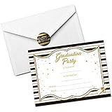 Graduation Party Supplies Invitations with Envelopes 2019,Grad Congrats Announcements 30Ct