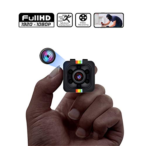 Hidden Camera, Full HD 1080P Security Mini Camera, Hidden Spy Camera with Motion Detection and
