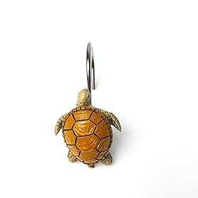 ZILucky 12Pcs Resin Turtle Shower Curtain Hooks Rings Set for Bathroom Stainless Steel Metal Cartoon Decorative Bath… 41yzXVK1%2BBL