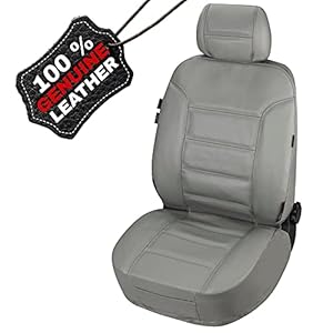 WALSER autostoelhoes Billy van echt leer, hoogwaardige leren hoes, autostoelbeschermer, stoelhoezen van echt leer in…