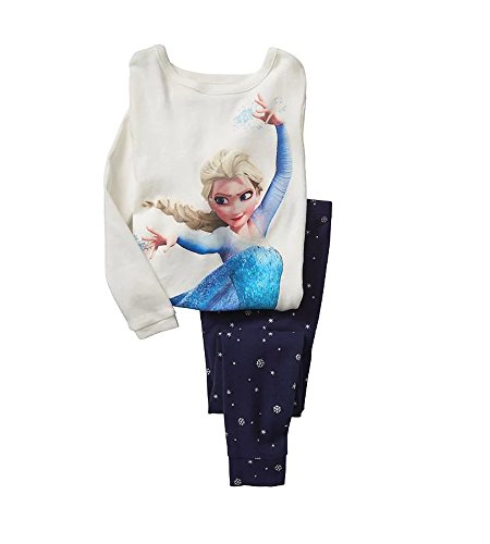 GAP Baby Girls Disney Frozen Sleep Set 2 Pc Pajama Set (12-18 Months)