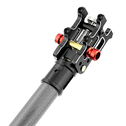 QWinOut 16mm/22mm CNC Aluminum Folding Arm Bracket Tube Joint for Dia 16mm/22mm DIY RC Quadcopter Hexacopter Multirotor Drone (16mm-Conventional Version, 1 pcs)