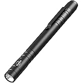 ELFGO LED Pen Light, Zoomable Penlight Flashlight, 270 Lumens Pocket Size Clip Flashlight Small Mini Handheld Slim Flashlight