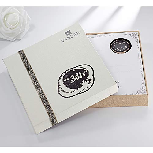 image for VANDER Men Womens Watches Fashion Simple Minimalist Waterproof Quartz 