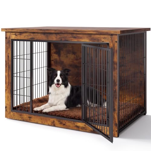 Greesum 3-in-1 Dog Crate Furniture