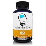 Brainikus Day All Natural Brain Supplement! Increase Focus, and one of the strongest Neurtropics, Boost Memory, Support Brain Health, DMAE, St.Johns Wort, B-Complex, Energy Complex, Focus Enhancer,