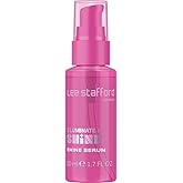 Lee Stafford Shine Hair Serum | Illuminate & Shine - Best Anti Frizz Styling Oil for Dry & Damaged Hair, Adds Bonding Moisture to Smooth Dull Strands, for Men & Women, After Blowout Coat, 1.7 Fl Oz