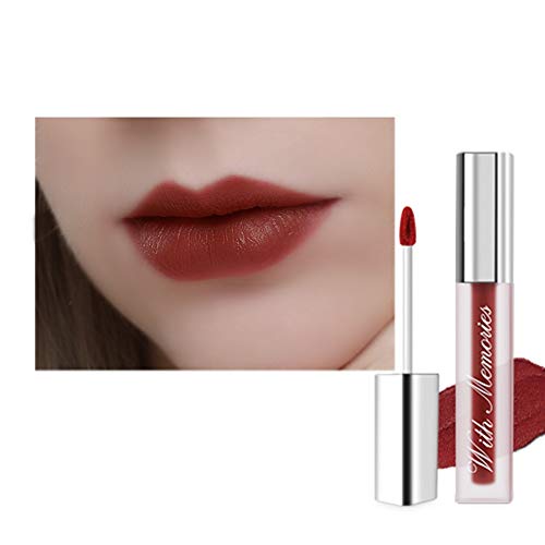 With Memories -PROFESSIONAL MAKEUP Soft Matte Lip Cream Long Lasting High-Pigmented Cream Velvet Lip Gloss (200 Rocky Road)