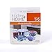 Kitchen + Home Silicone Stretch Lids - Set of 10 Silicone Food Saver Covers - BPA Free, Dishwasher, Microwave, Oven and Freezer Safe