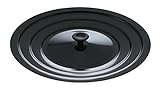 Mirro 12173W5 Multi-Purpose Universal Cover for 8, 10 and 12-Inch Pans Cookware, Black