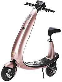 OjO Commuter Scooter for Adults - Eco-friendly, Electric & Smart - Rose Gold