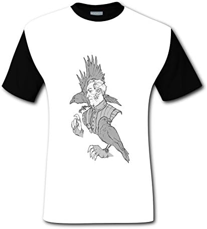 Yangjio Mens Funny Simple Eagle &amp; Witcher 3D Printed Short Sleeve XXL Tee