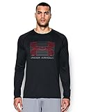Under Armour Men's Tech Rise Up Long Sleeve T-Shirt, Black (001), X-Large
