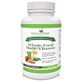 NatureCove Whole Food MultiVitamin â˜… Made With Vegetables & Herbs â˜… Rich in Biotin â˜… Rich in Vitamin D â˜… Rich in Vitamin B Complex & Vitamin B12 â˜… 120 Tablets