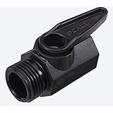 Dramm 22318 Shut Off Valve, Black