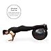 GOFLX Exercise Ball, 55cm / 65cm / 75cm Yoga Birthing Stability Swiss Ball with Pump - 200kg (440lbs) Weight Capacity