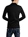Allegra K Mens Casual Single Breasted Notch Lapel Patch Pocket Blazer, Black, M(US 38)