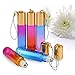 Glass Roller Bottles, ESARORA 24 Pack 10ml Gradient Color Essential Oil Roller Bottles with Stainless Steel Roller Ball and Golden hanging cap(3 Dropper,2 Funnel,6 Extra Roller Ball,30 Label,2 Opener)